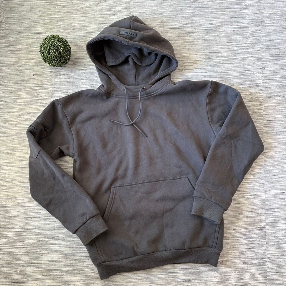 Comfrt Cloudtech Travel Hoodie Charcoal Gray Unisex Xs